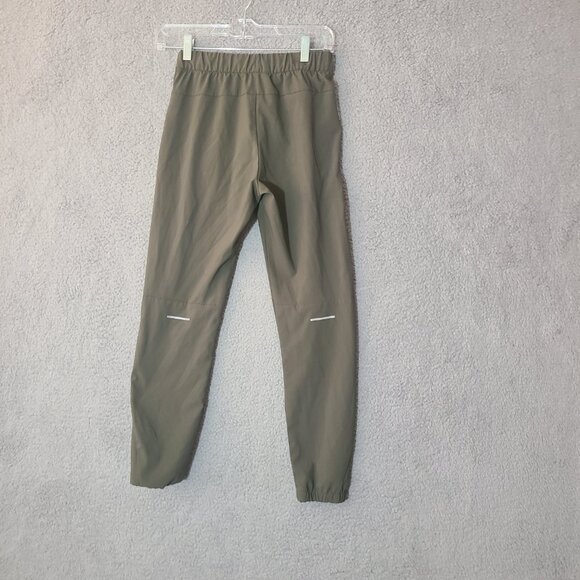 The North Face Green camp fleece jogger sweatpants  with pockets Size 10-12 - Picture 5 of 8